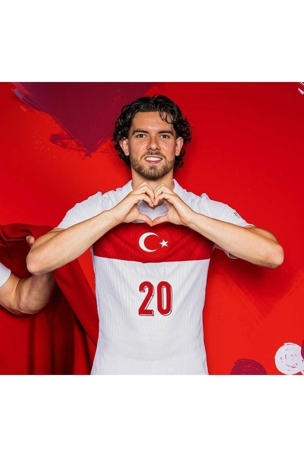 feriköy EURO 2024 TÜRKİYE FERDİ KADIOĞLU YETİŞKİN FORMASI (WHİTE)