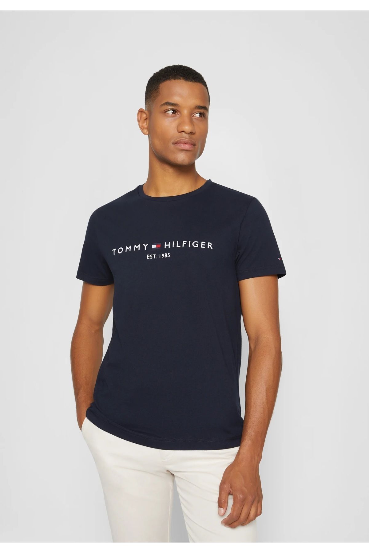 Tommy Hilfiger Sport _TommyHilfiger ERKEK ORGANİK PAMUK T-SHIRT