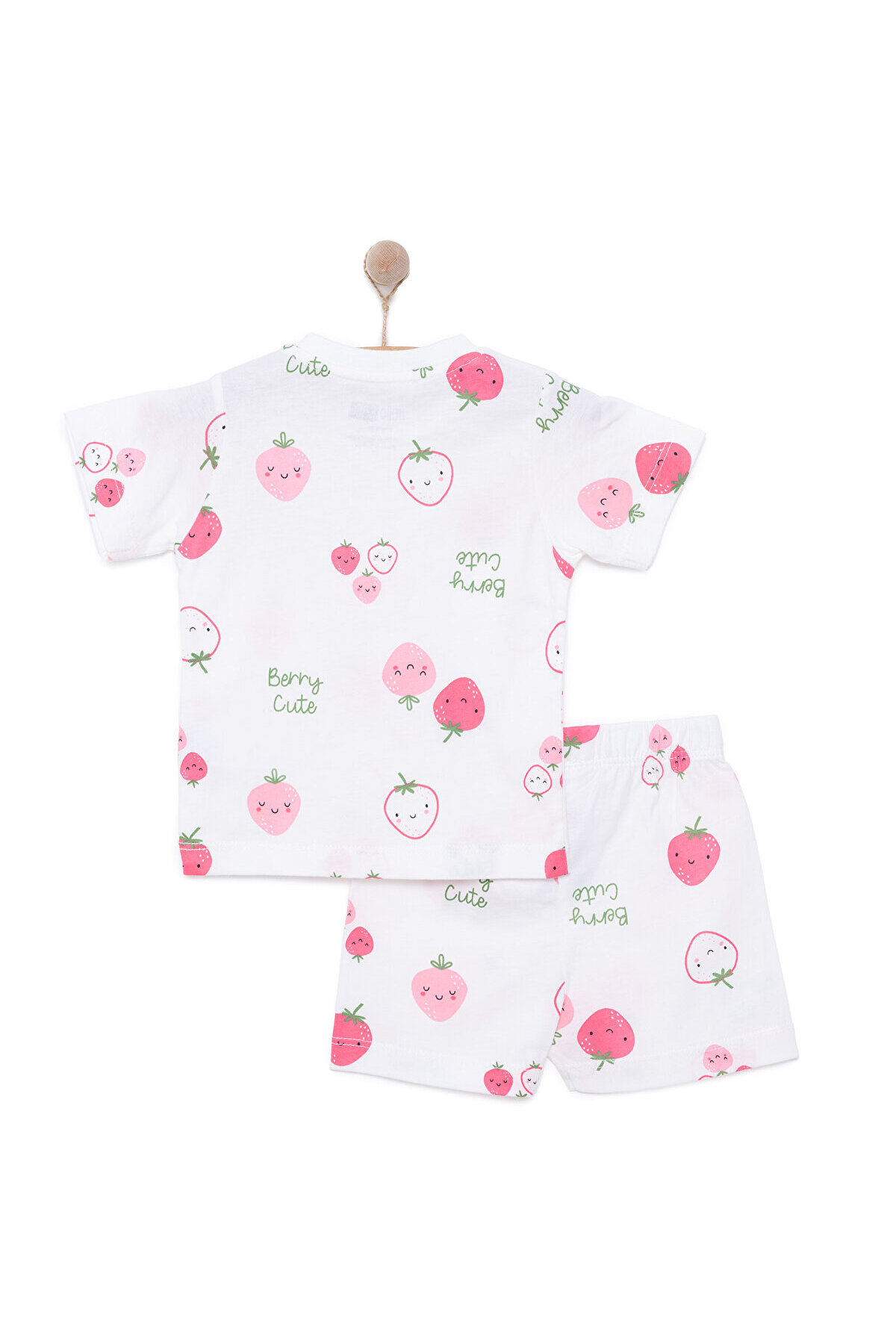 ebebek Hello Baby HelloBaby Kız Kısa Kol Pijama Takımı Kız Bebek fotoğrafı 2 (önizleme)