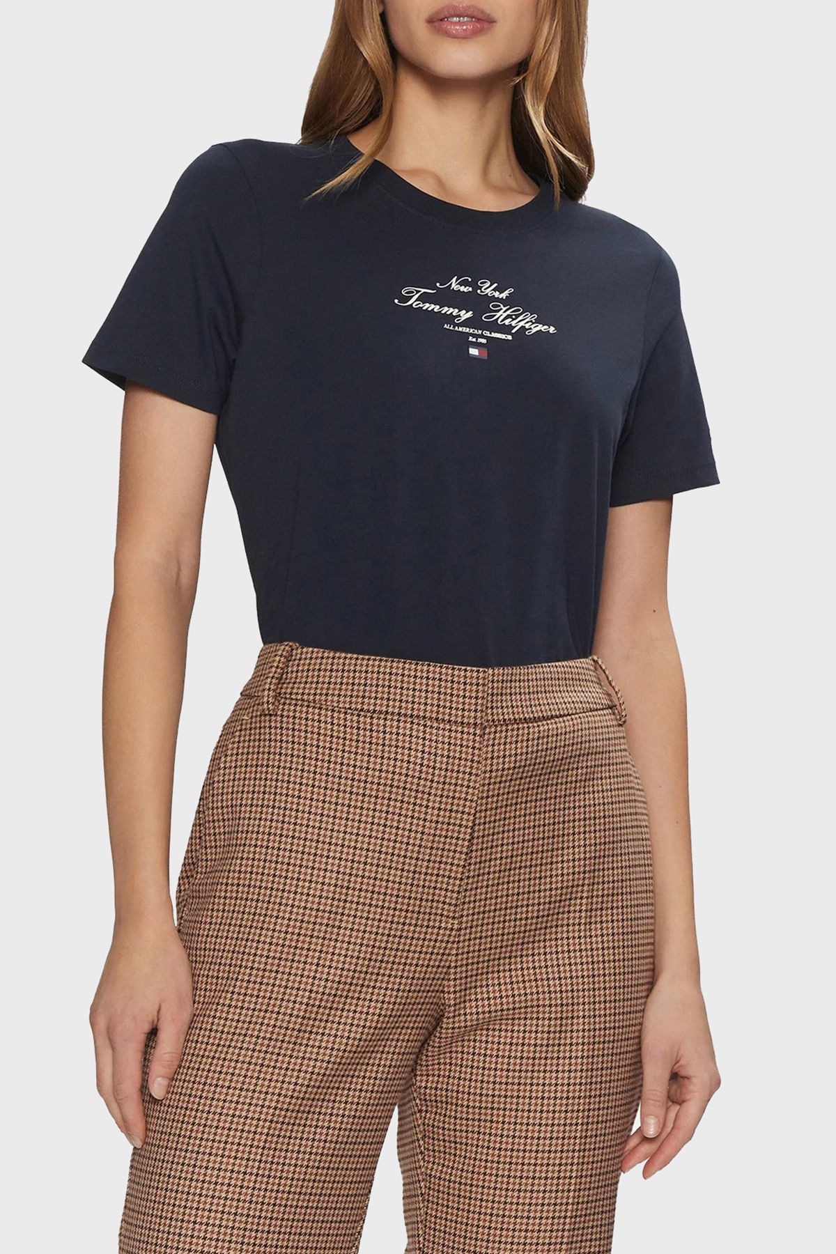 Tommy Hilfiger Sport _.TommyHilfiger Organik Pamuk T-Shirt Regular Fit