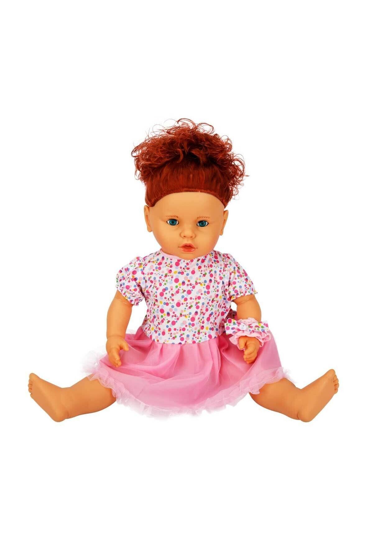 OEM 1060011 Lila Sesli Saçlı Et Bebek 60 cm