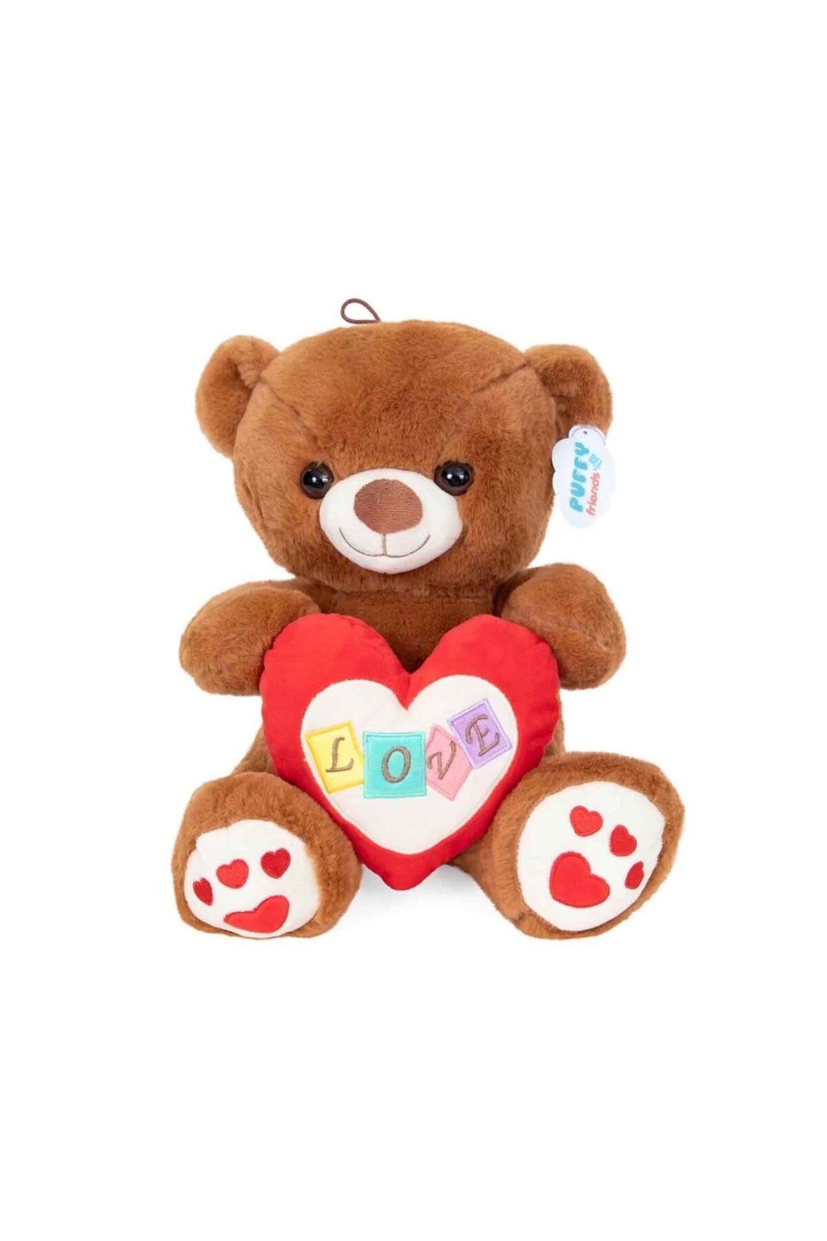 OEM 4762 Peluş Ayı Kalpli 30 cm