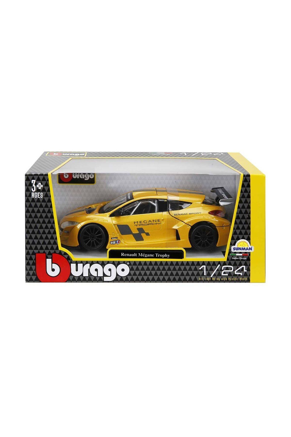 OEM 22115 Burago 1:24 Renault Megane Trophy Model Araba