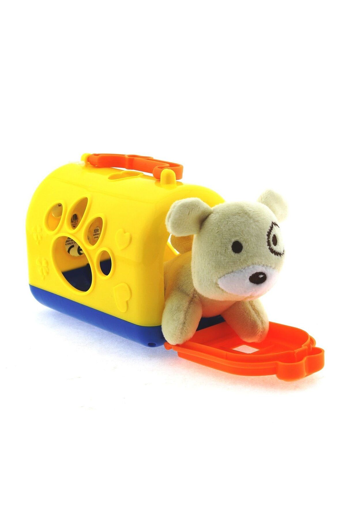 OEM Taşıma Çantalı Peluş Sarı Yavru Köpek