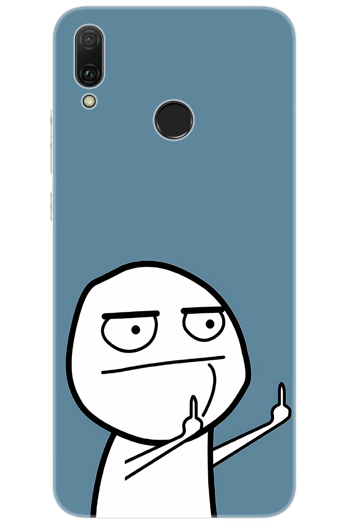 Ceppare Huawei Y9 2019 (JKM-LX1/LX2) Uyumlu Kılıf Desen Baskılı Silikon Cute STK:1011 CP-eIxEHhp