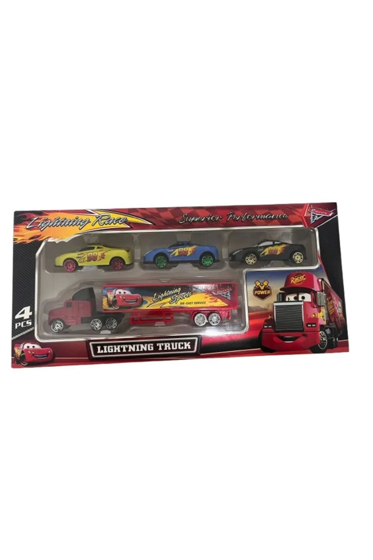 OEM RACER TIR SETİ 3 LÜ METAL ARABALI