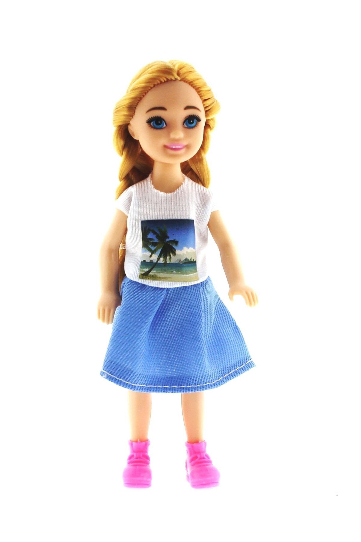 OEM Baonier Kumsal Tshirt 14 cm Sarışın Tekli Kız Bebek