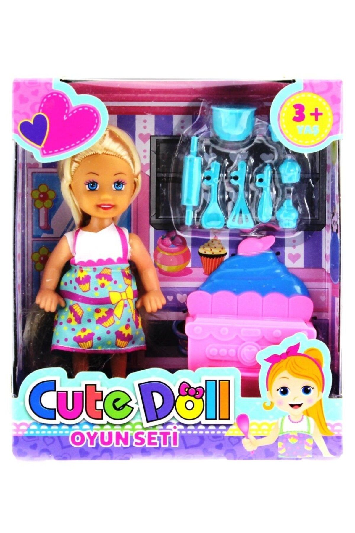 OEM Cute Doll Mini Bebek Mutfak Oyun Seti