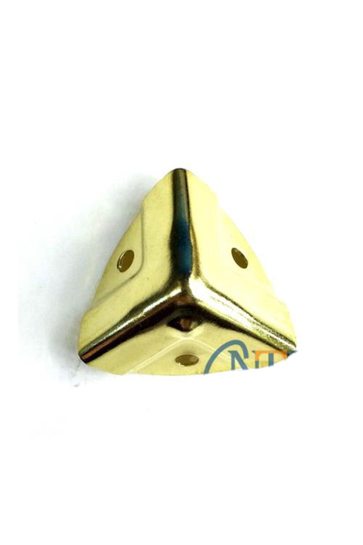OEM Dekoratif, Kutu, Sandık Köşesi - 35x22 mm, Küçük, Sarı, 1 Adet
