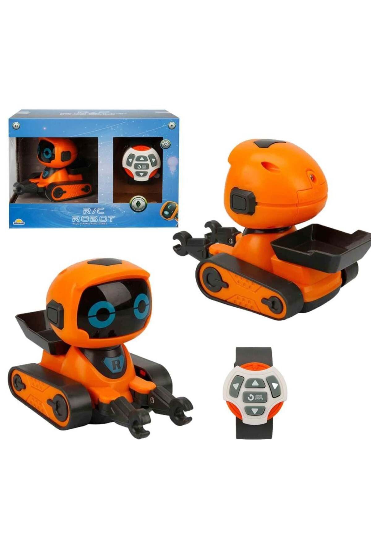 OEM Uzaktan Kumandalı Işıklı Mini Robot Kol Saatli Kumanda
