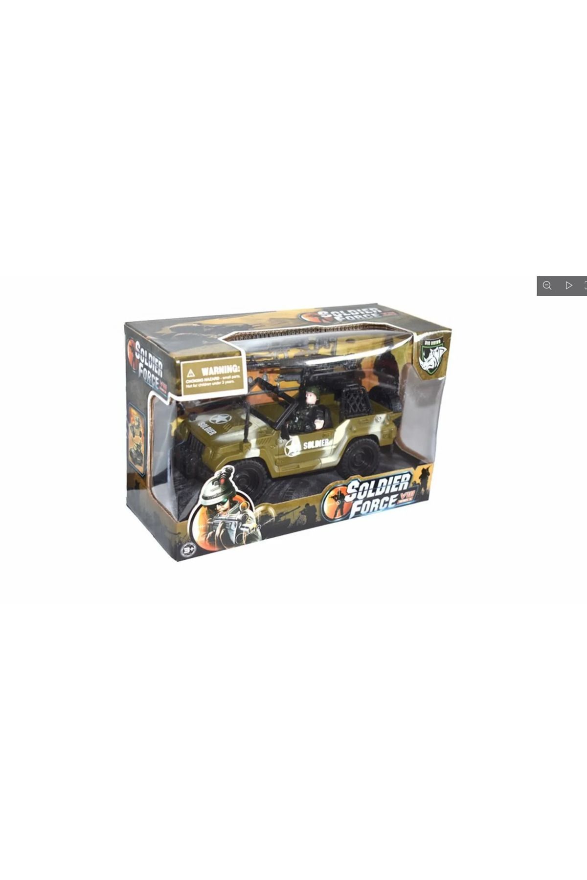 OEM Combat Force Figür ve Askeri Jeep