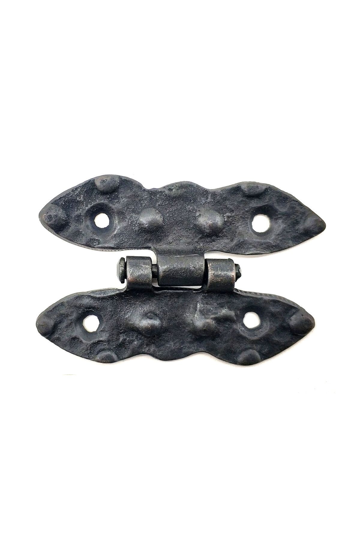 OEM Antika Tarz Dekoratif Pirinç Bodur Menteşe - 75x50 mm, Oksit