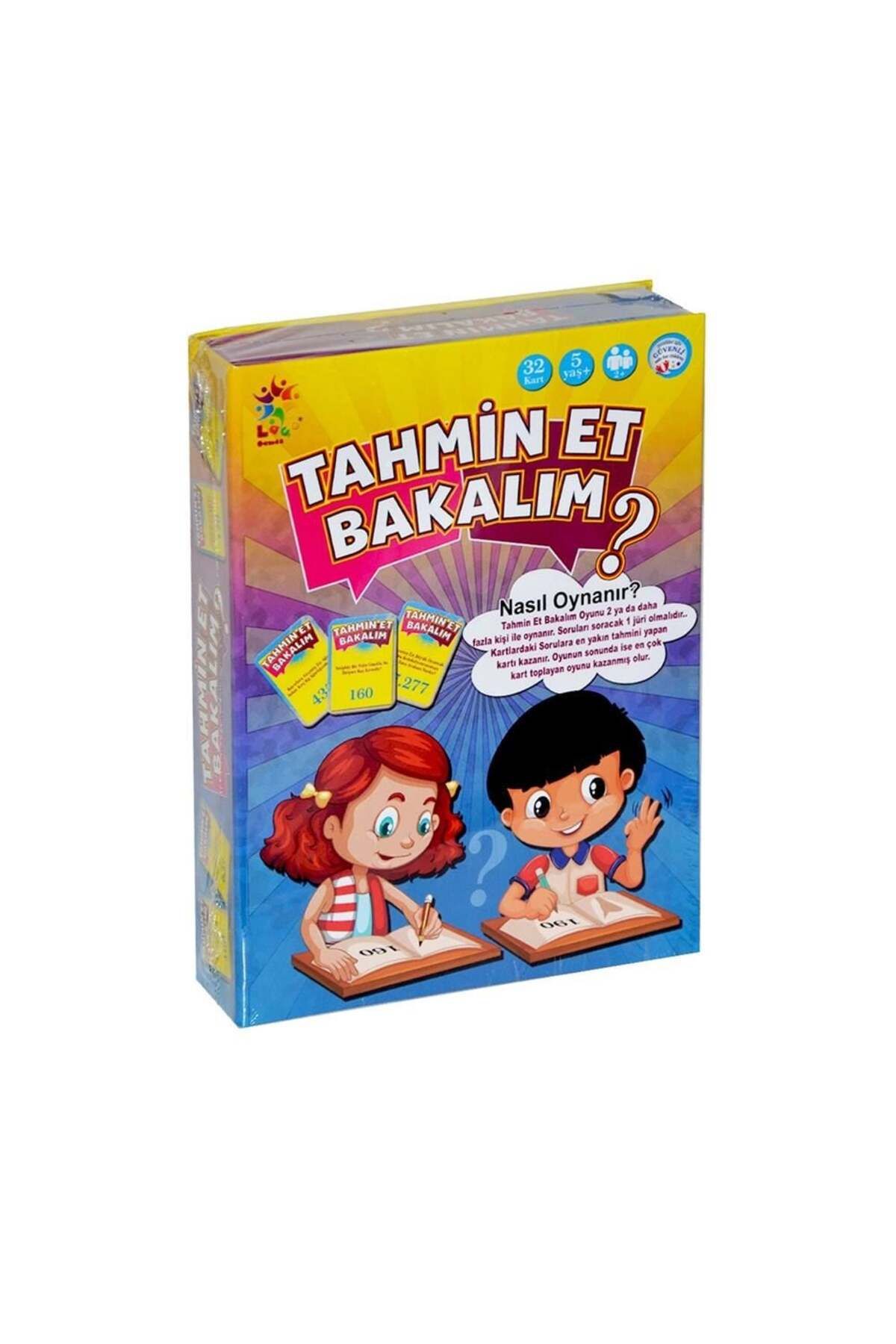 OEM Tahmin Et Bakalım Eğitici Eğlenceli Oyun Kartları 32 Parça