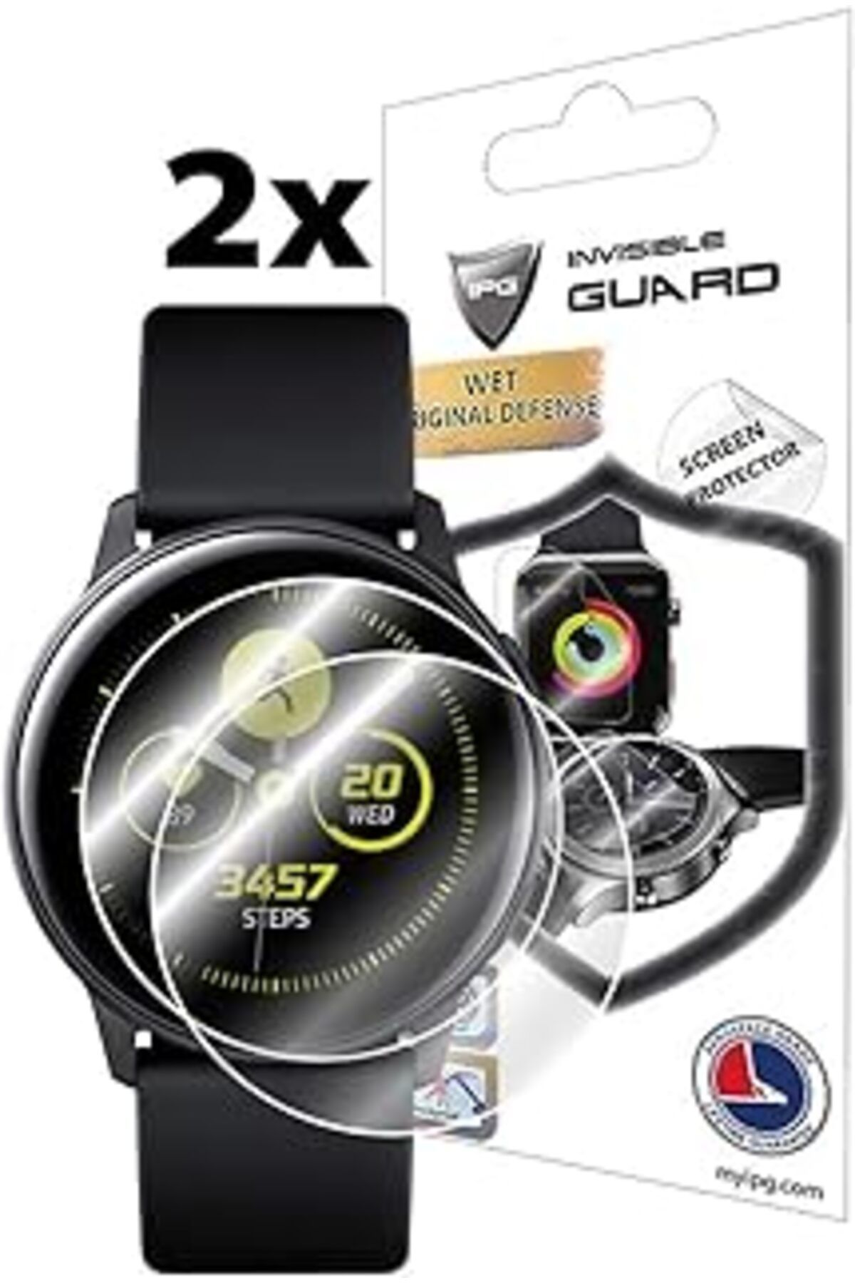 karadağsb Ipg Samsung Galaxy Watch Active Ekran Koruyucu, 2 Adet