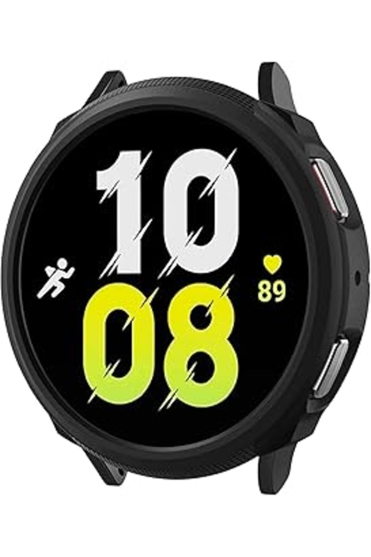 Mu Art Ahşap Galaxy Watch 5 / 4 (44Mm) Kılıf Liquid Air Matte Black - Acs05391