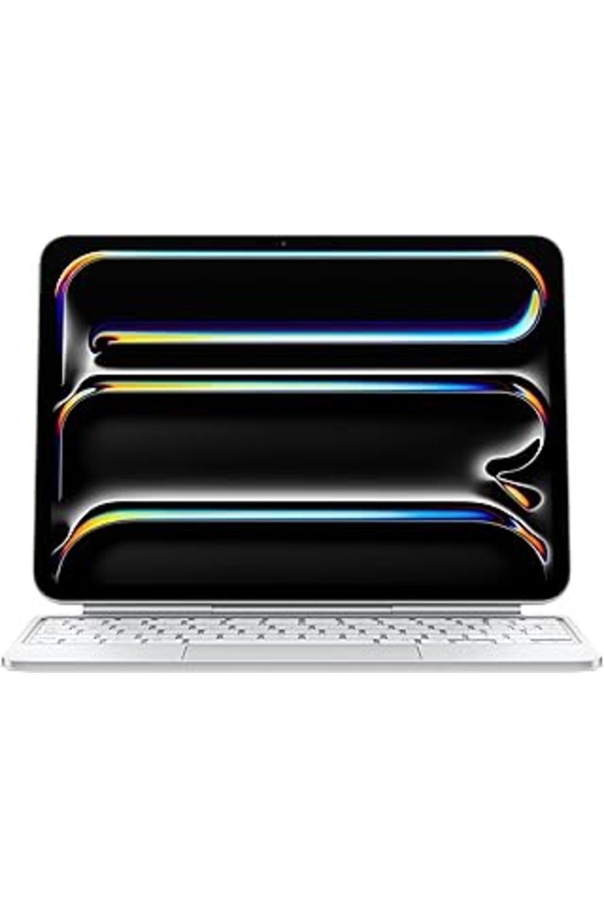 karadağsb Apple 11 Inç Ipad Pro (M4) Için Magic Keyboard Kılıf - Türkçe Q Klavye - Beyaz