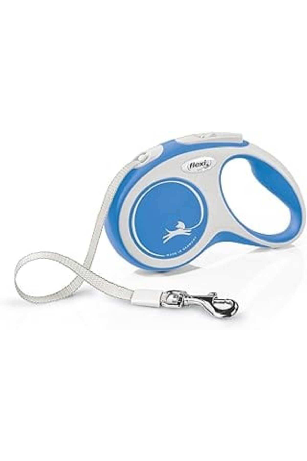 NZM TİCARET Flexi New Comfort S Beden Mavi 5Mt Şerit Tasma