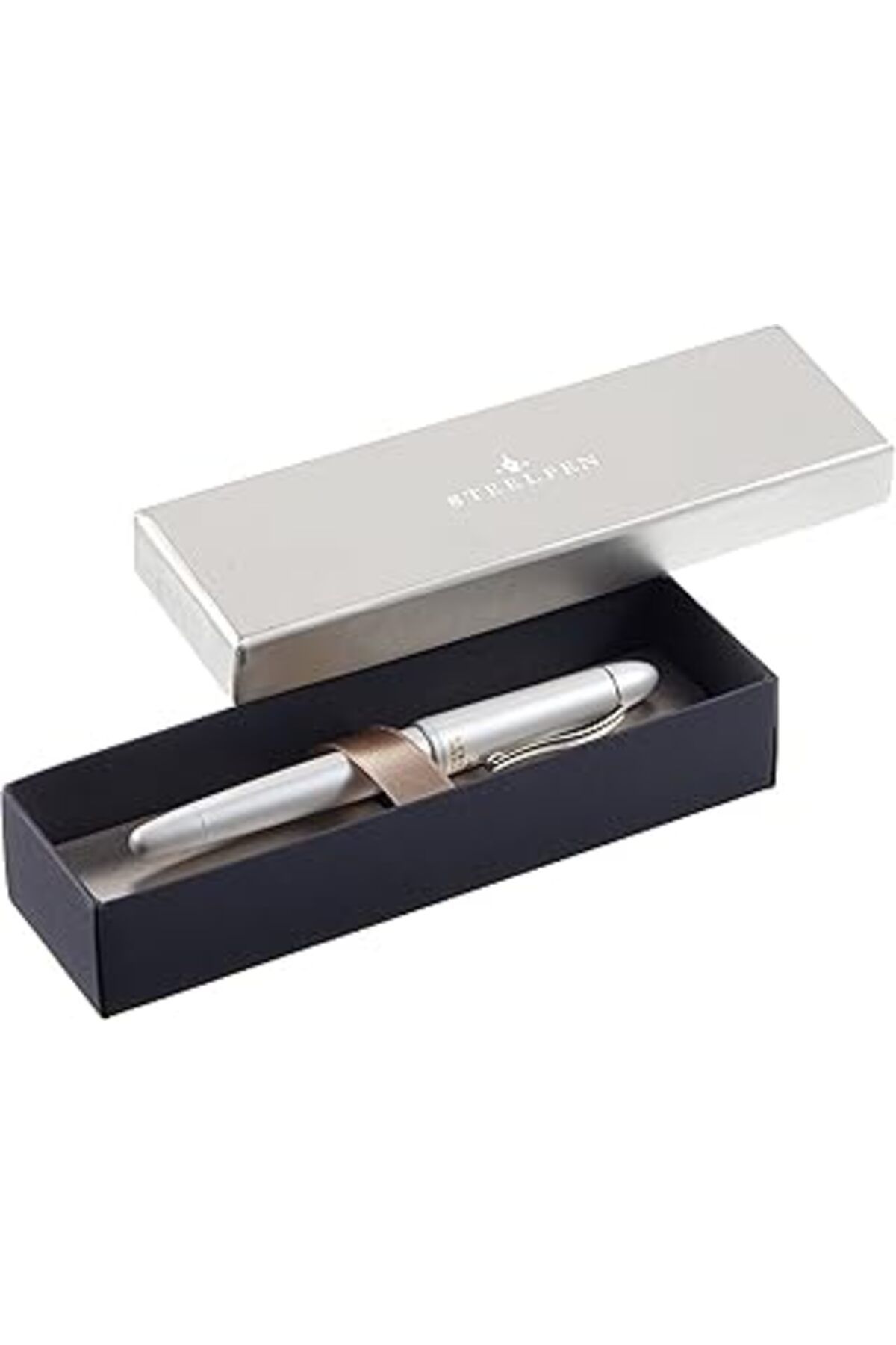 Mu Art Steelpen Pearl Serisi 4518 İnci Beyazı Dolma Kalem