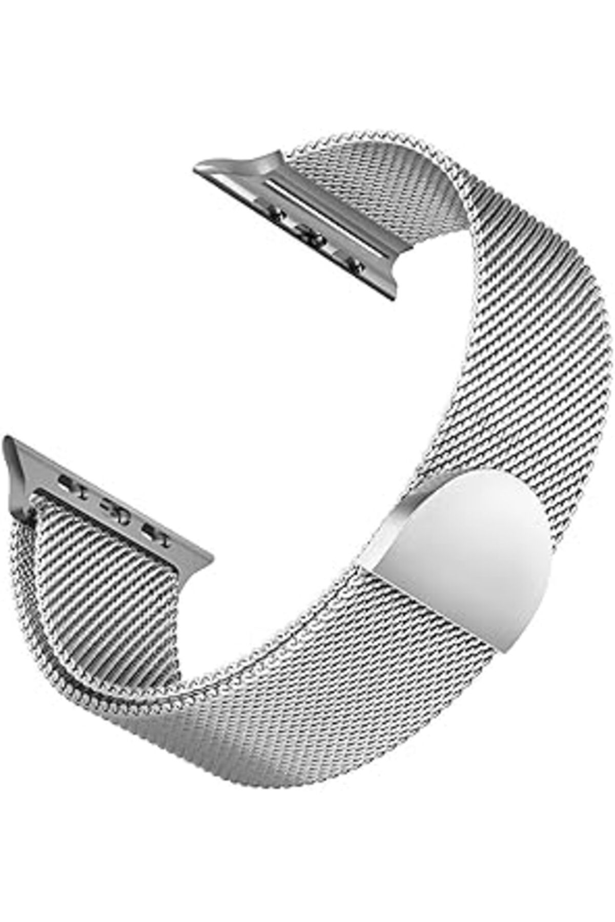 karadağsb Microsonic Apple Watch Ultra 2 Kordon Luxe Metal Twist Iridescent (Apple Watch Ultra 2 Ile Uyumlu K