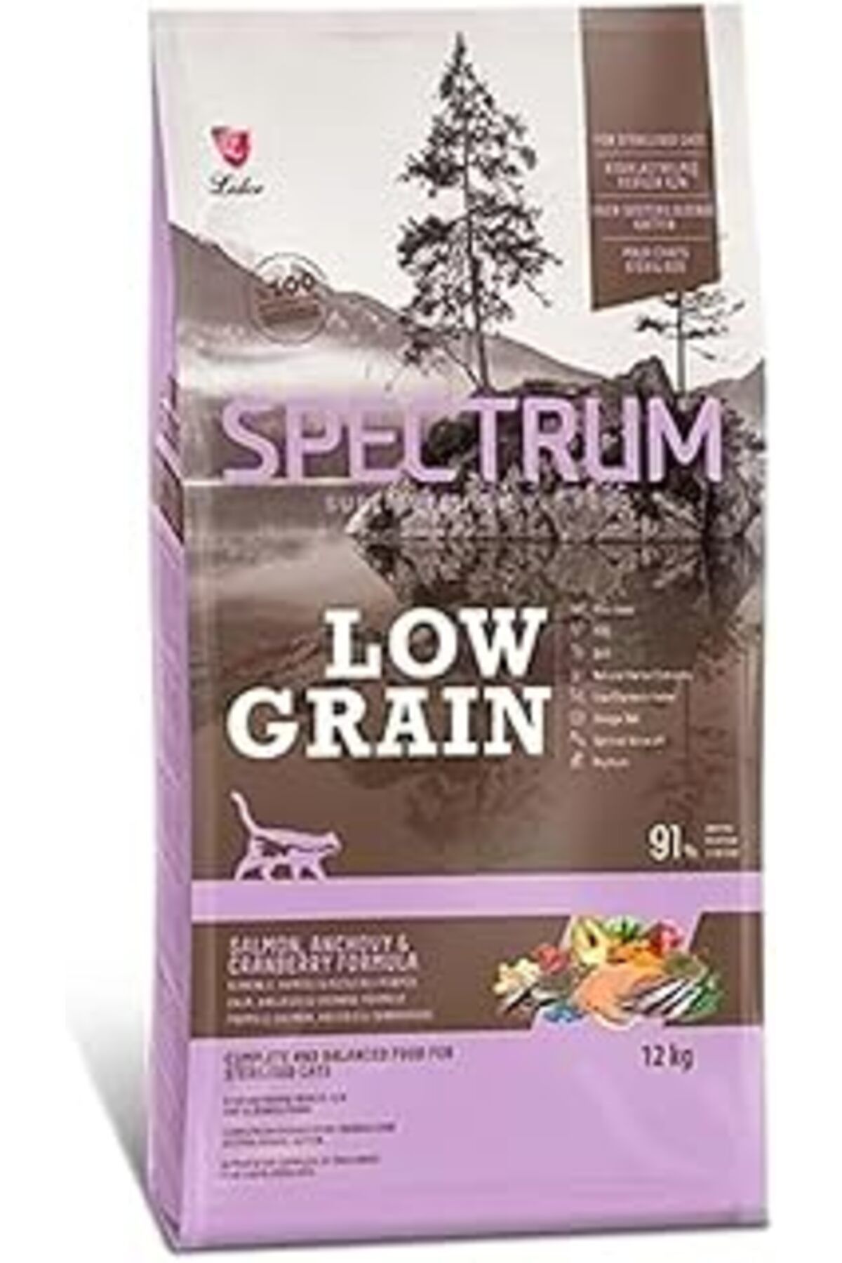karadağsb Spectrum Lg Somon Hamsi Kısırlaştırılmıştır Yetişkin Kedi 12 Kilogram