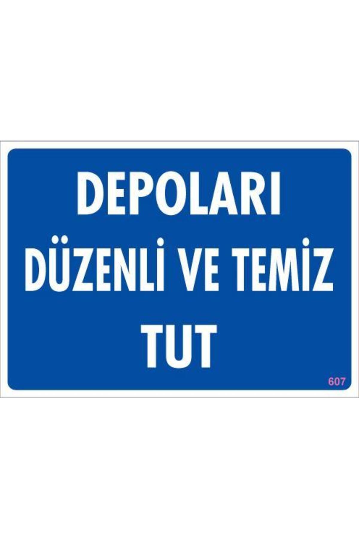 LTG Nova Depolama Uyarı Levhası 25X35 Kod:607