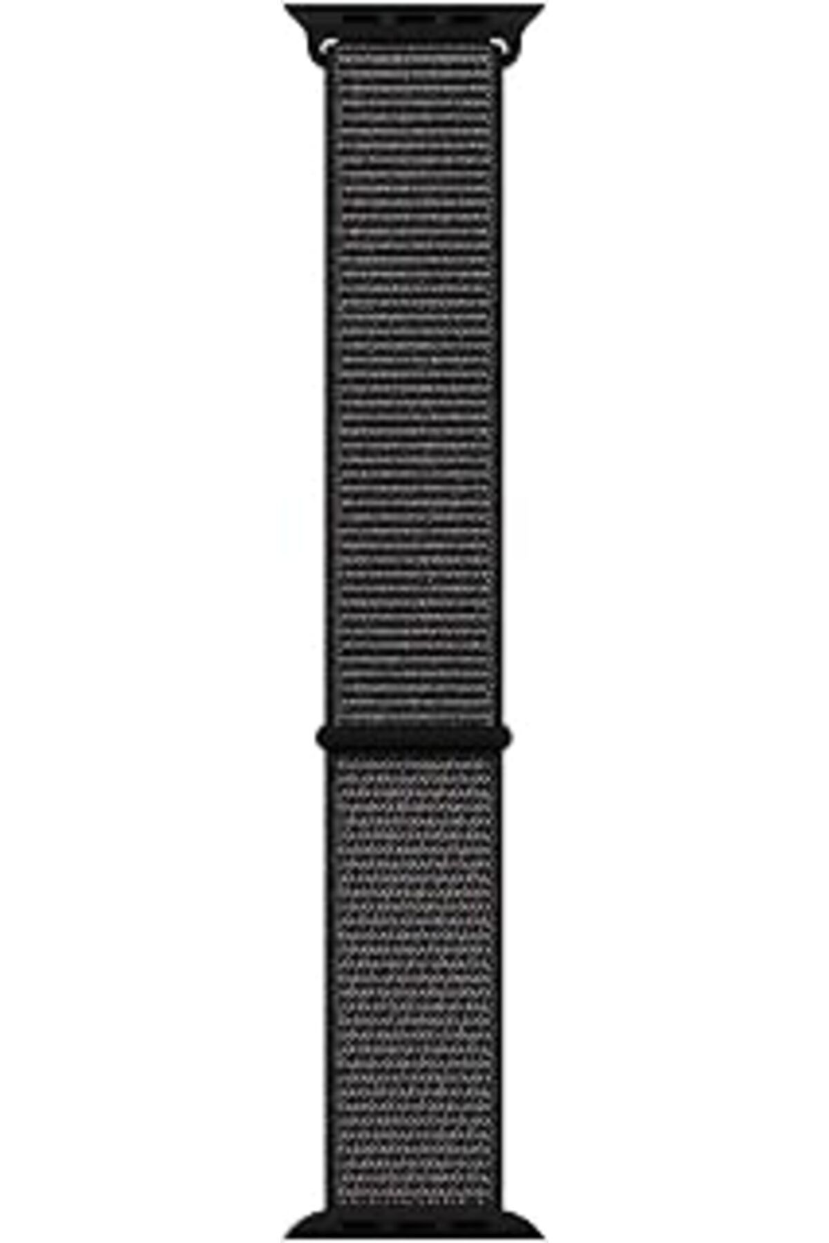 karadağsb Microsonic Apple Watch Series 8 41Mm Hasırlı Kordon Woven (Apple Watch Series 8 41Mm Ile Uyumlu Kor