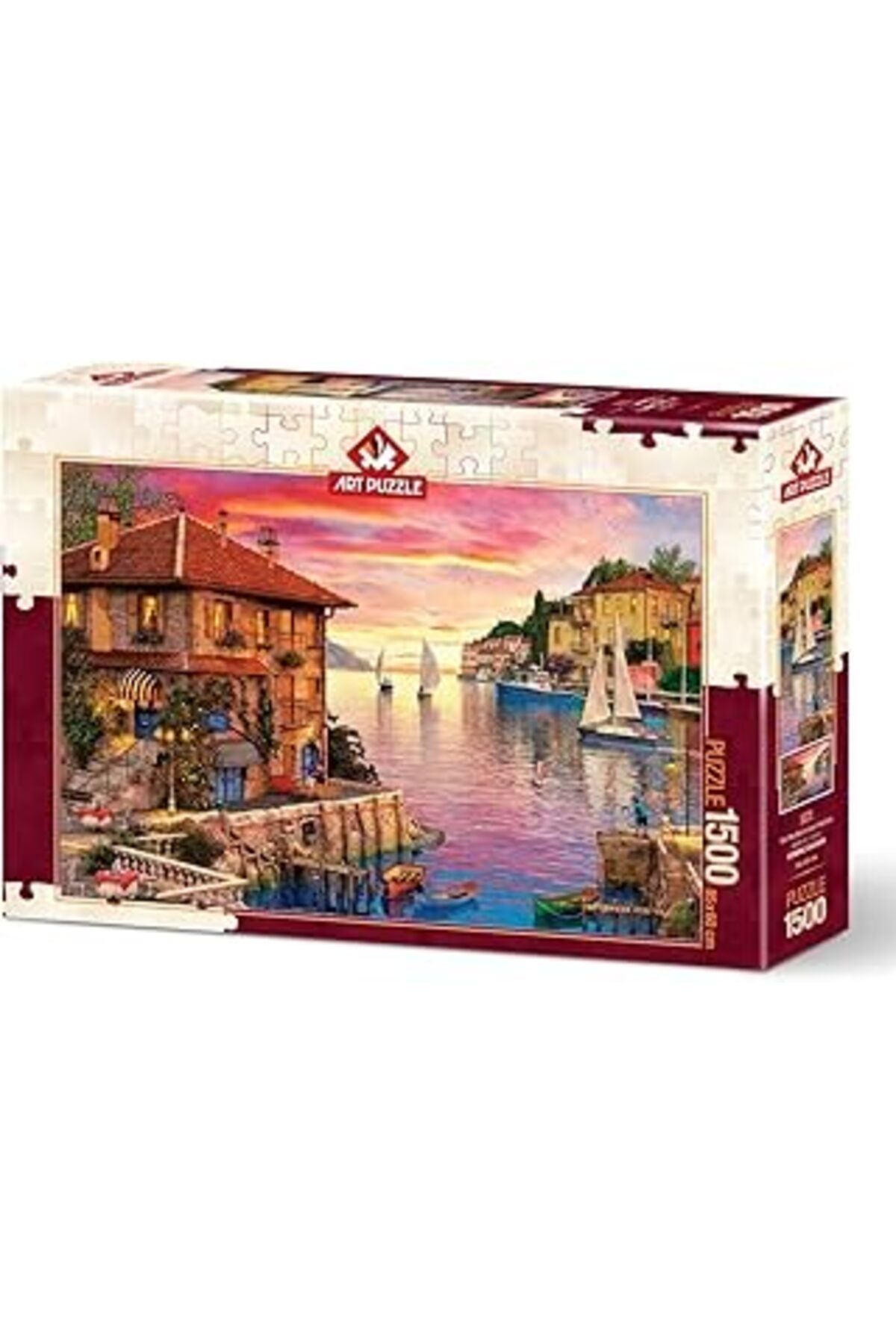 karadağsb Art Puzzle Akdeniz Limanı 1500 Parça Puzzle