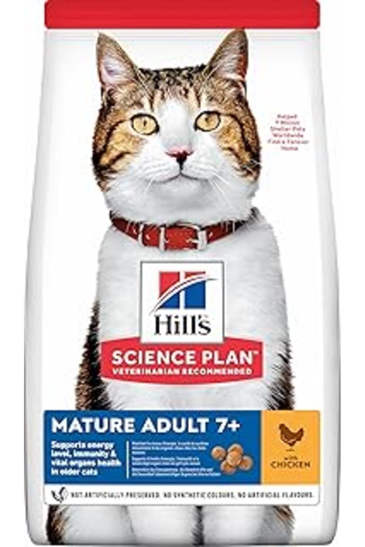 karadağsb Hill'S Science Plan +7 Yaşlı Tavuklu Kedi Maması 3 Kg