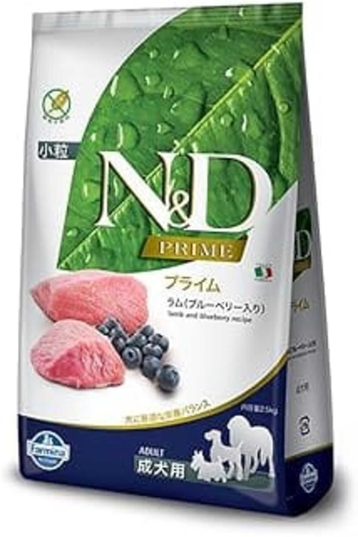 Mu Art N&D Prime Kuru Köpek Maması, Tahılsız, Kuzu Ve Yabanmersinli, Yetişkin Mini, 2.5 Kg