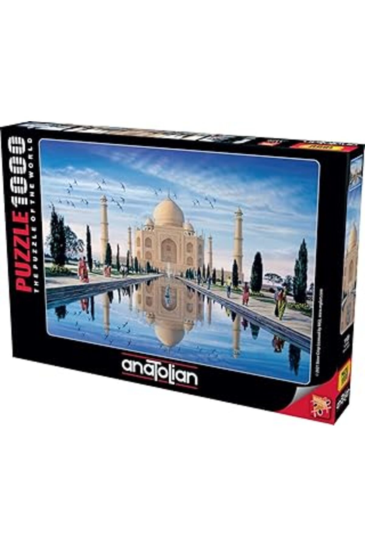 karadağsb Anatolian Puzzle - Taj Mahal / 1000 Parça Puzzle, #1120