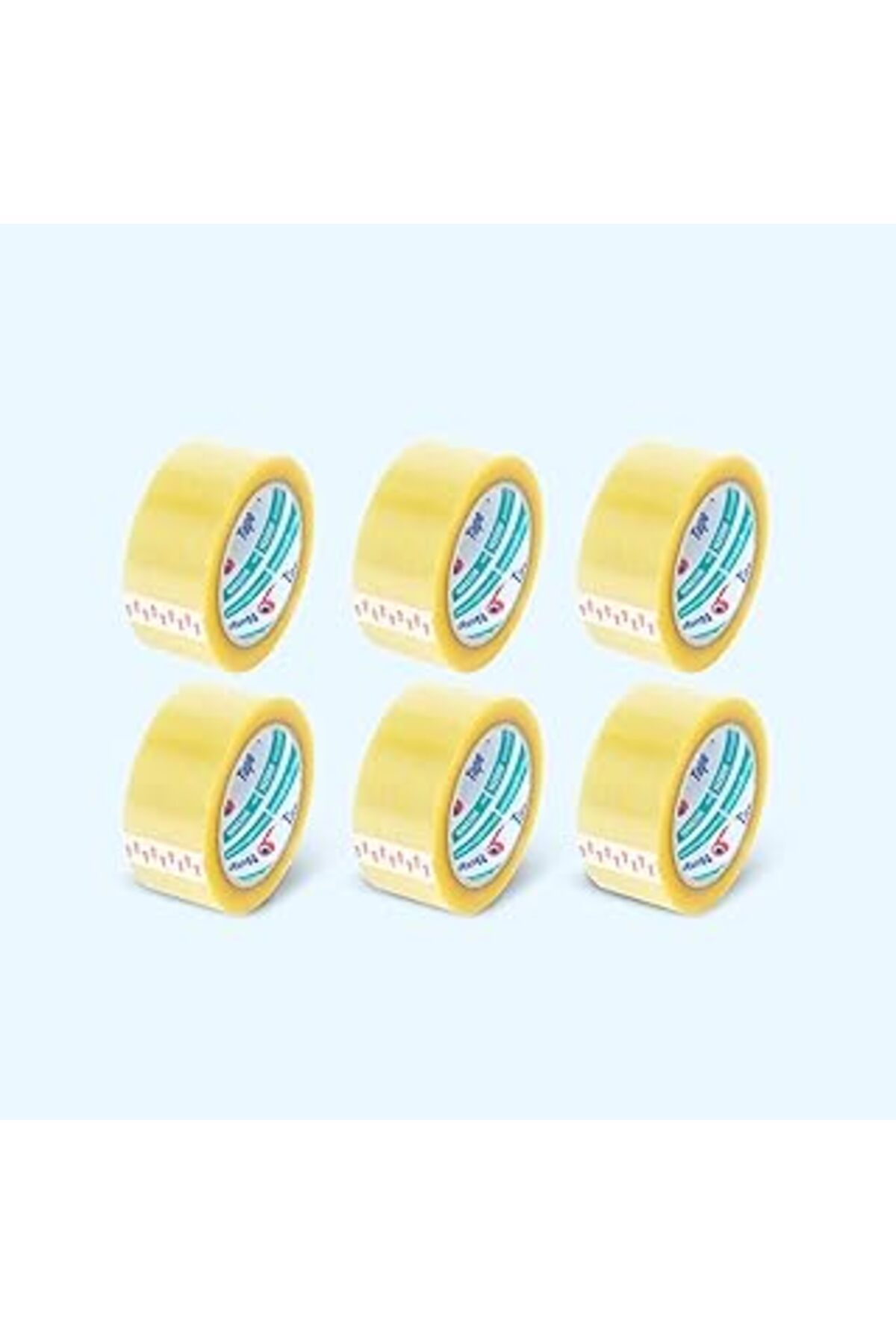 NETWORK ART Nuga Şeffaf Koli Bandı - 45Mm*100Mt - 38 Mikron - Akrilik (6 Adet)