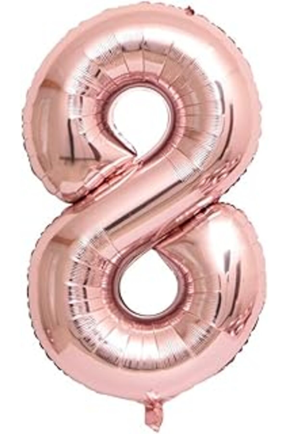 karadağsb 8 Rose Gold Rakam Folyo Balon 80 Cm