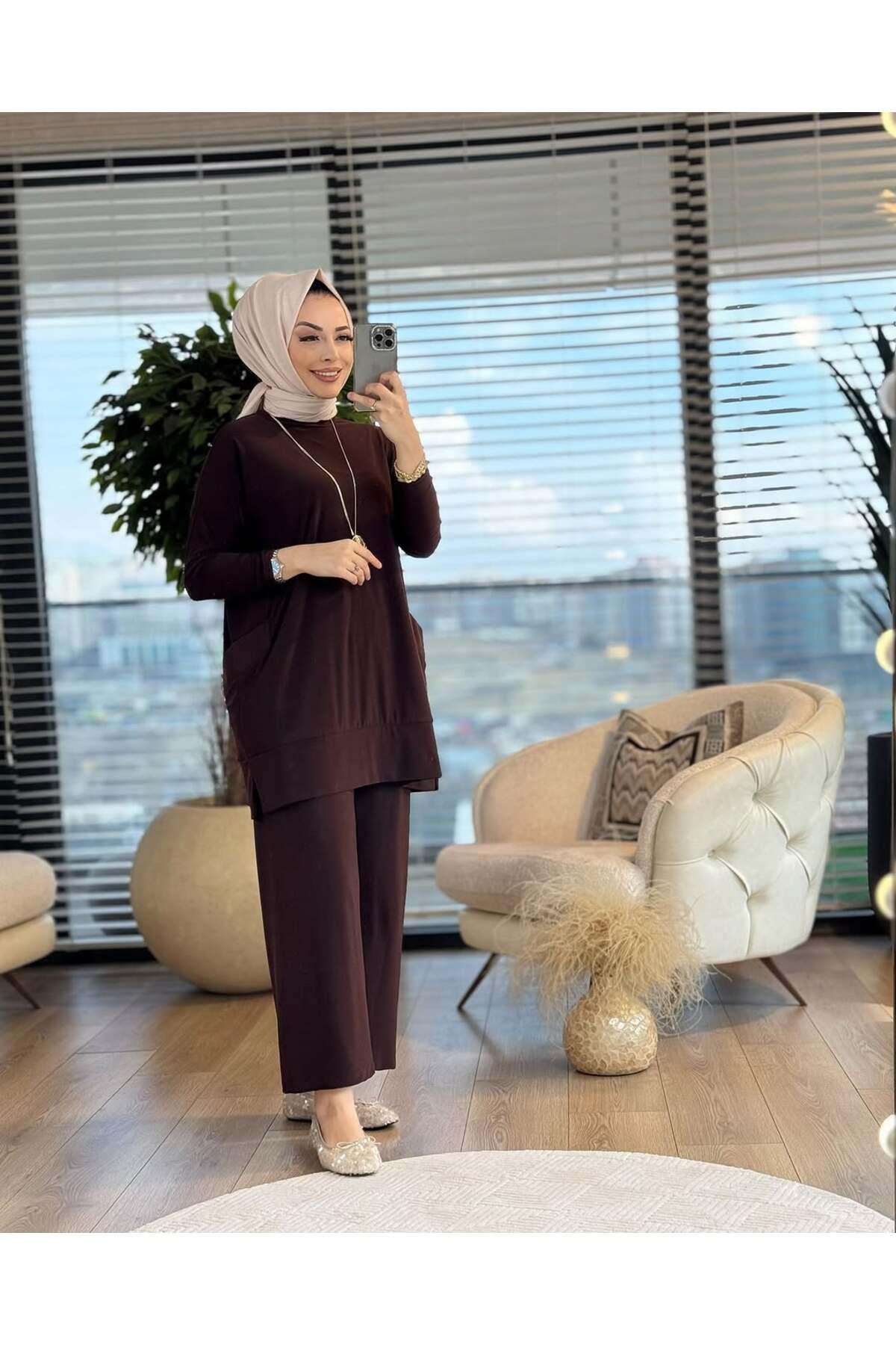 Butik Tesettür alt üst ikili takım