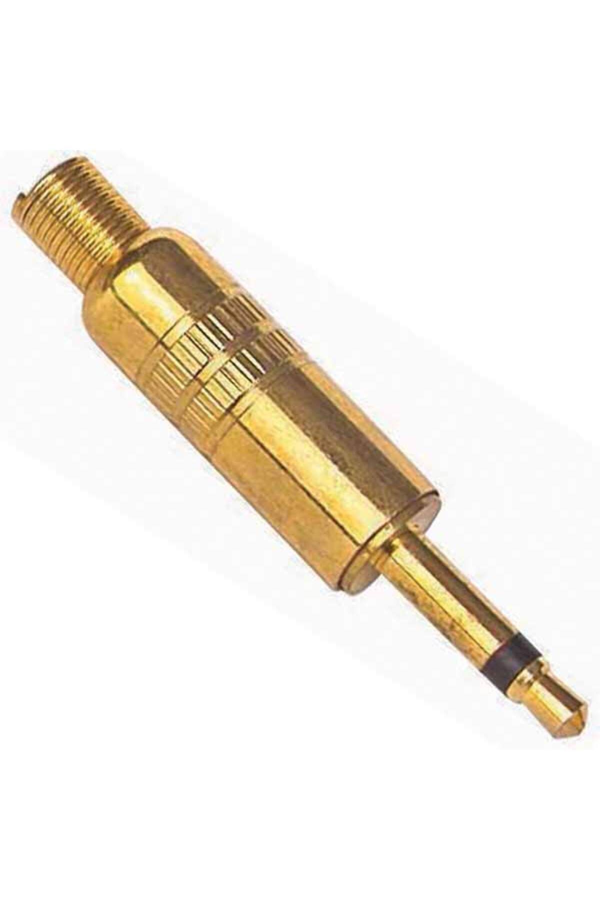 nazeninstoğu 3.5 Mm Mono Gold Fiş Metal Jack
