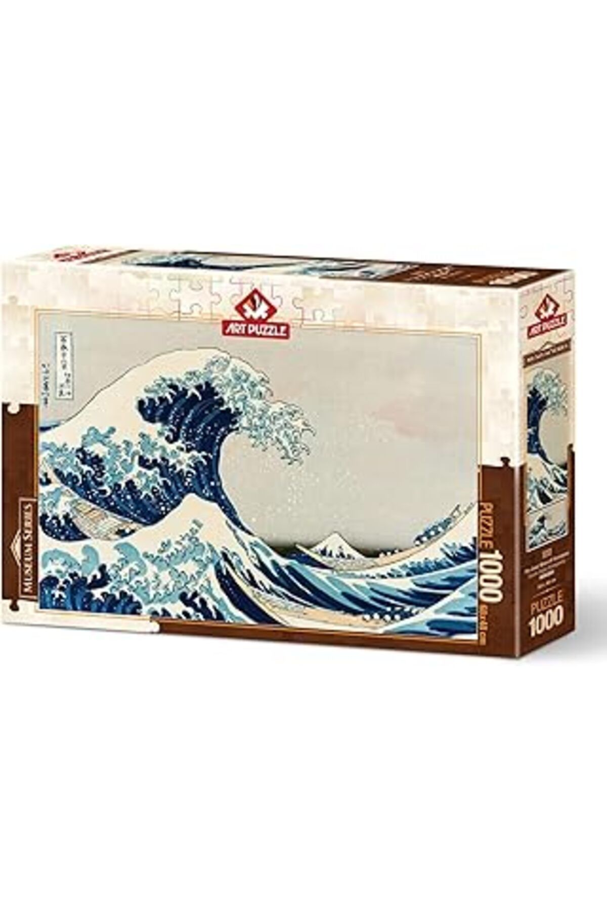 karadağsb Art Puzzle Büyük Dalga Kanagawa, 1000 Parça Museum Puzzle