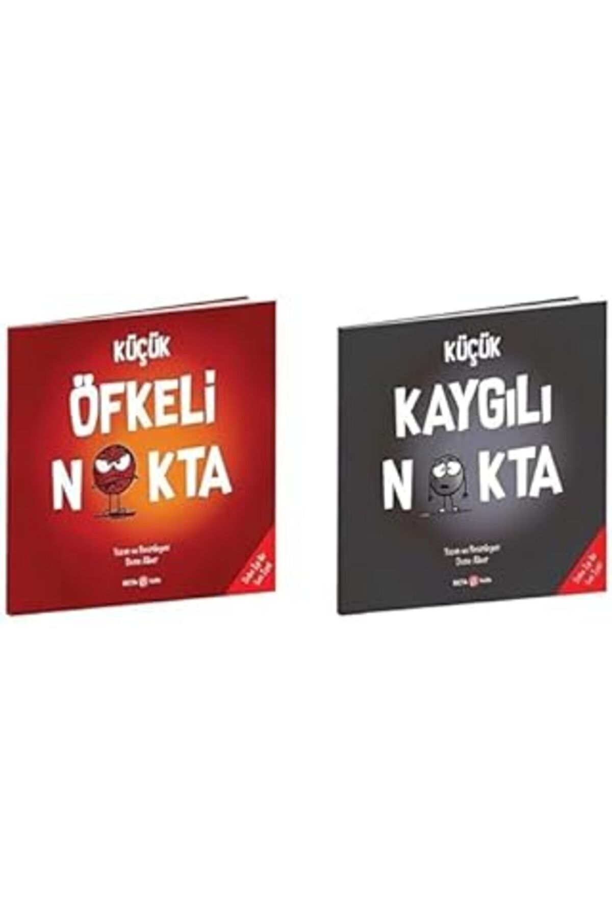 Mu Art Küçük Öfkeli Nokta & Küçük Kaygılı Nokta (2 Kitap Set)