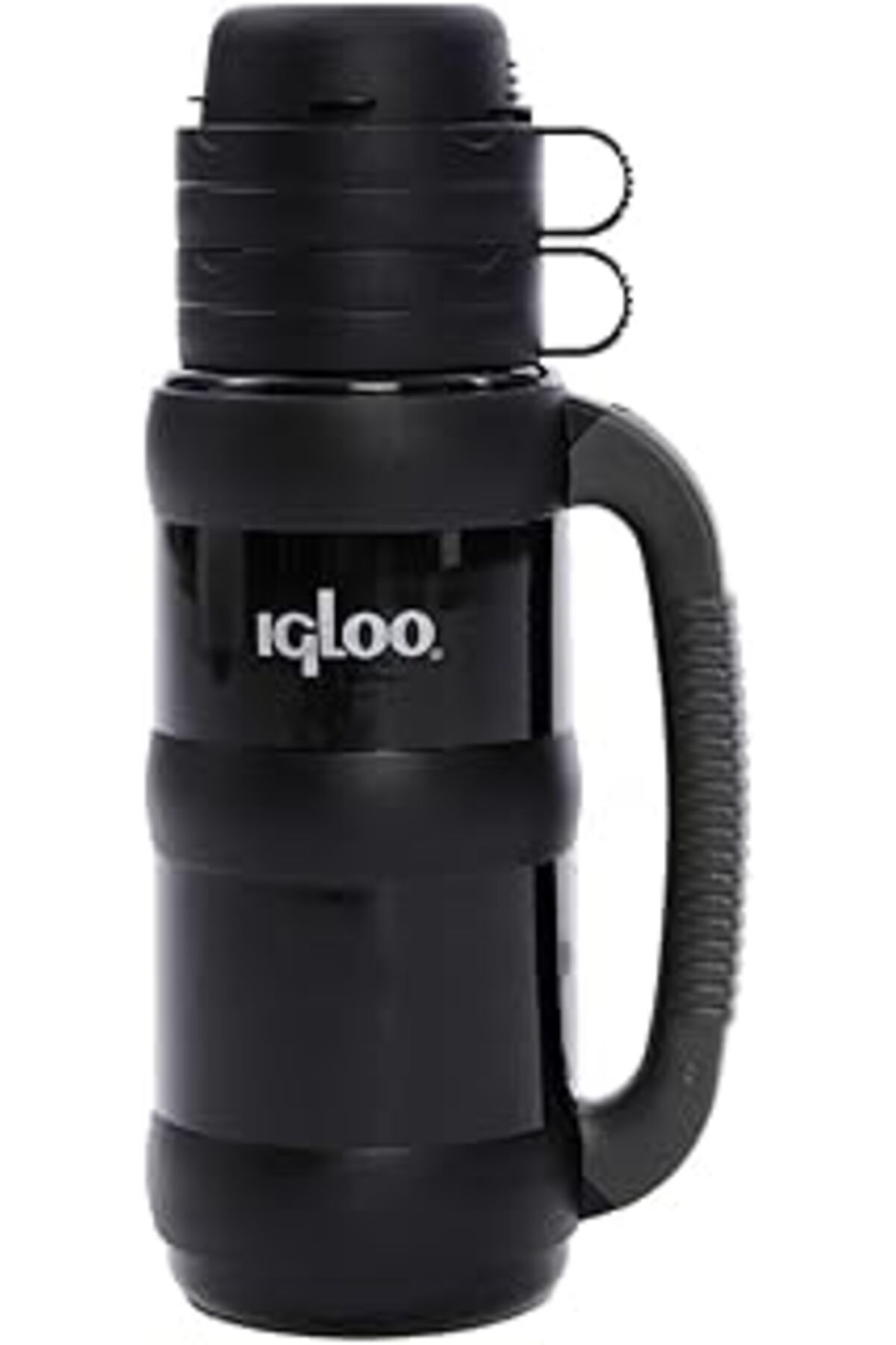 Mu Art Ahşap Igloo Ev180 Termos 1.8 Litre, Siyah