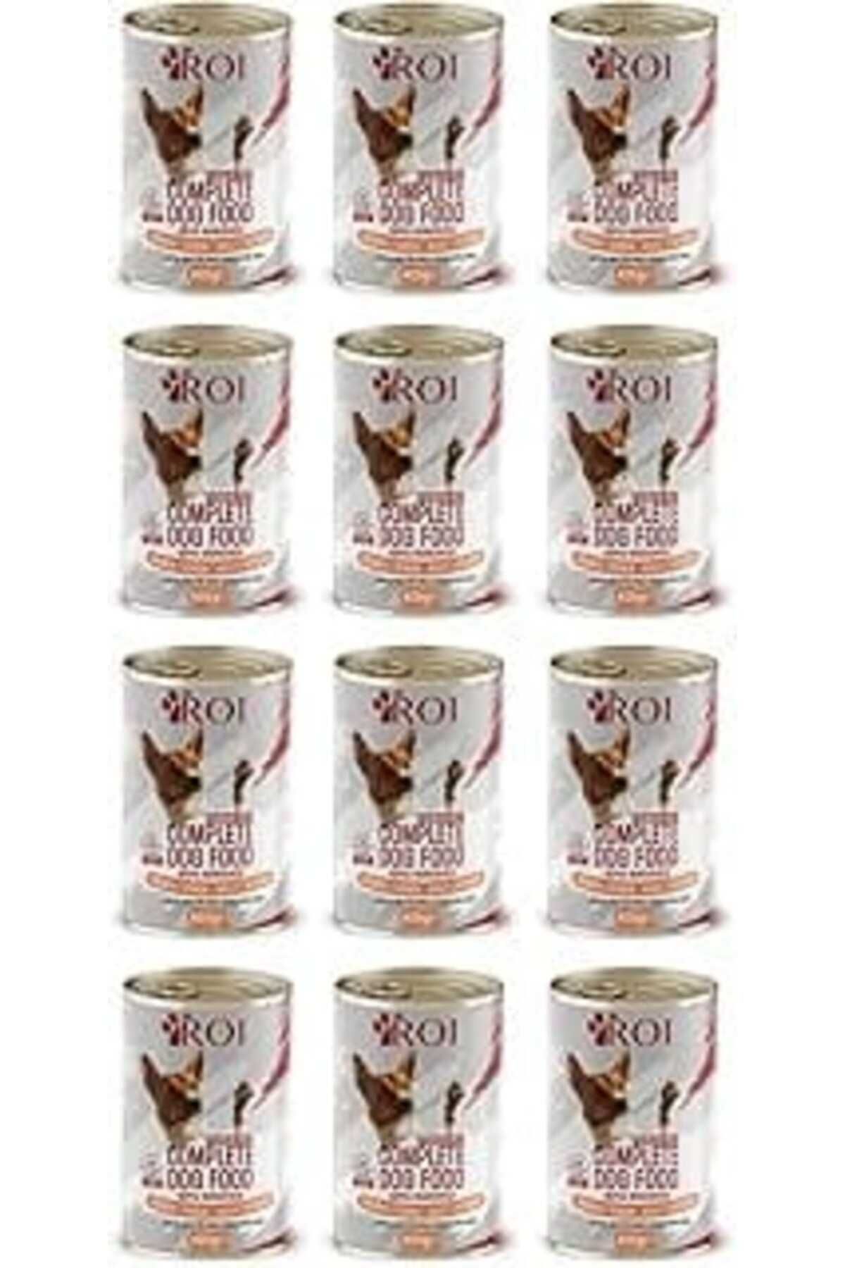 karadağsb Roi Yüksek Proteinli Somonlu Yetişkin Köpek Konservesi 415 Gr X 12 Adet,%95 Hayvansal Protein