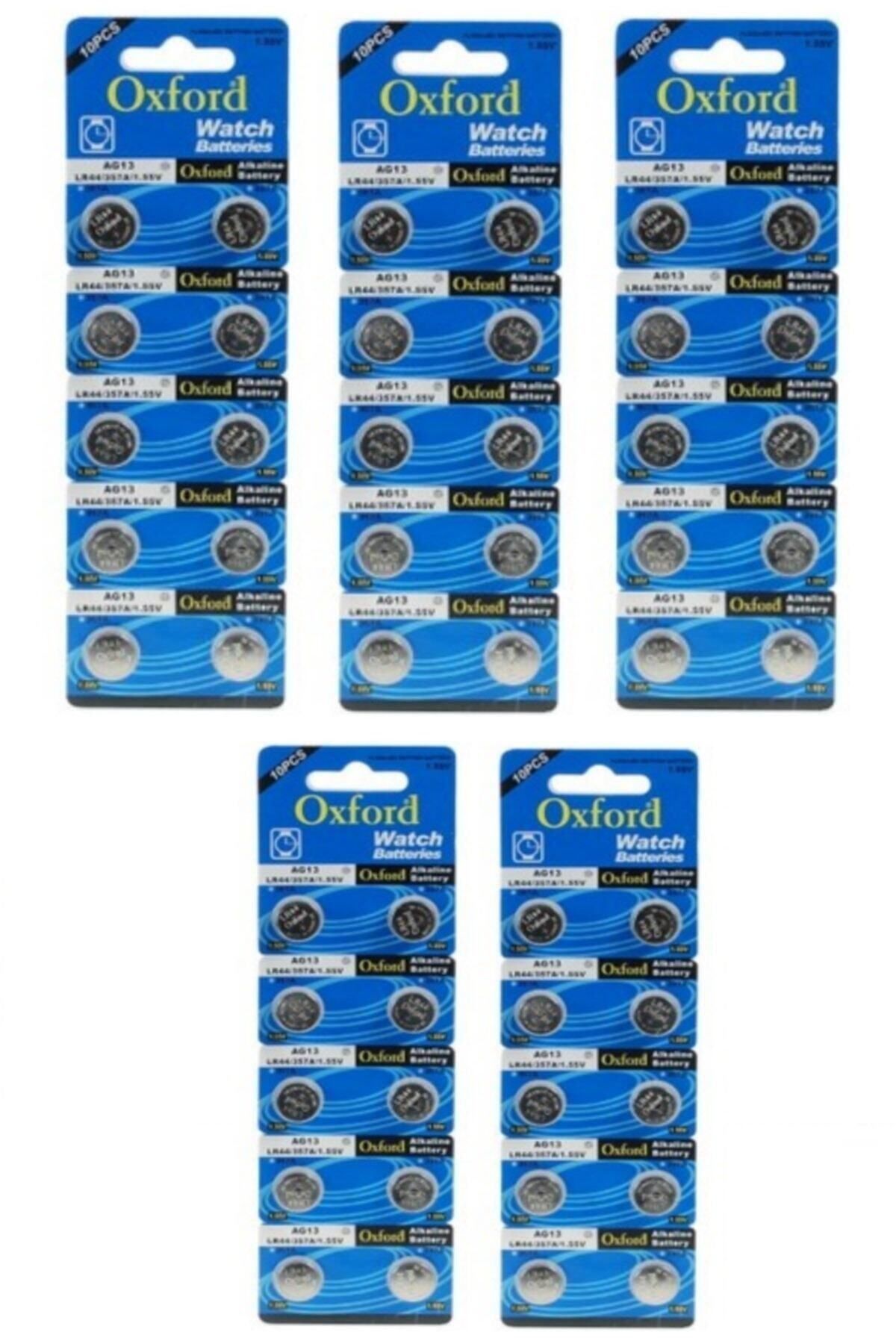 Techno Stock 50 Adet Ag13 Alkalin Lr44h A76 Sr44 357 Alkalin Düğme Pil