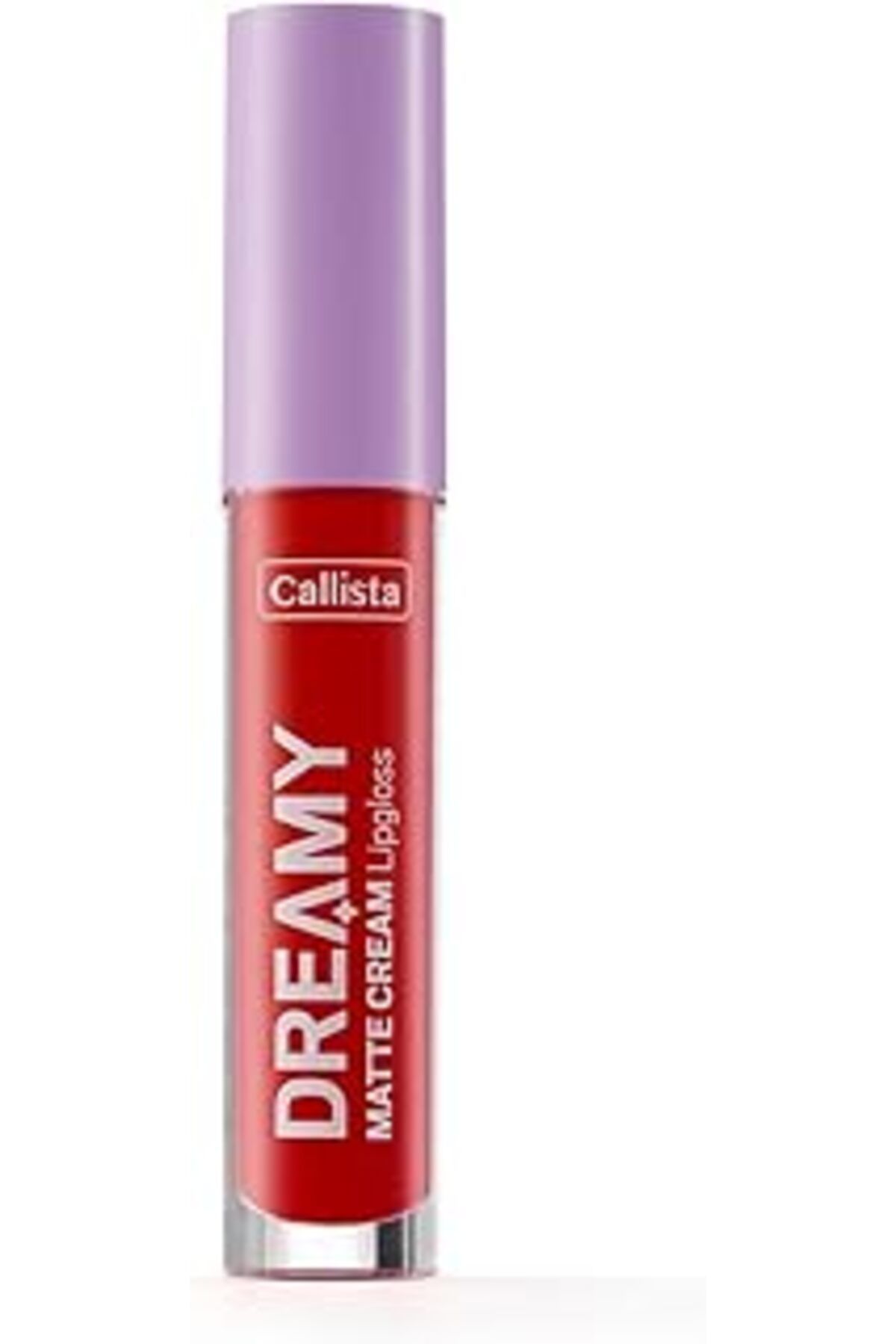 karadağsb Callista Dreamy Matte Cream Mat Görünümlü Lipgloss 204 Hot Girl Check - Kırmızı