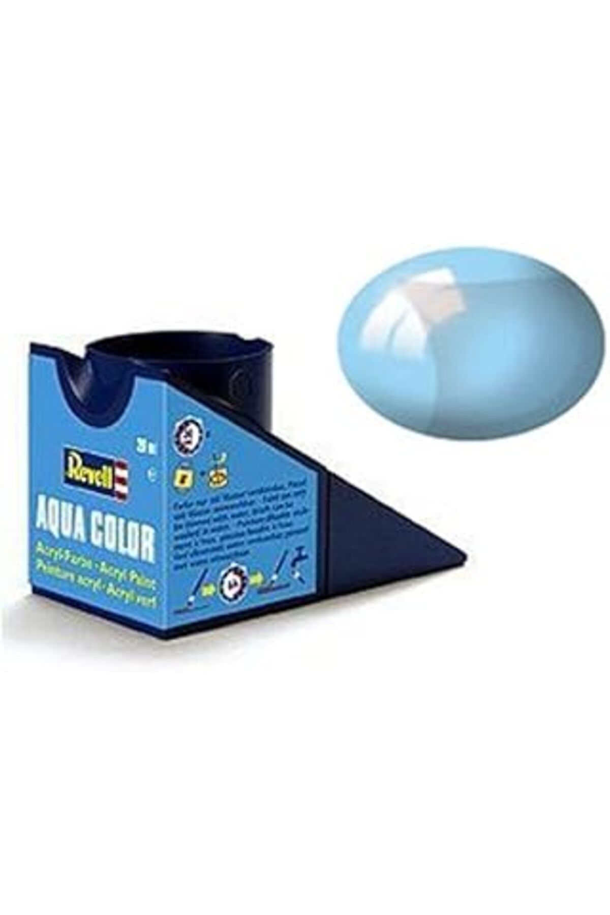 Roses Store Revell - Su Bazlı Maket Boyası Mavi Clear 18 Ml (36752)