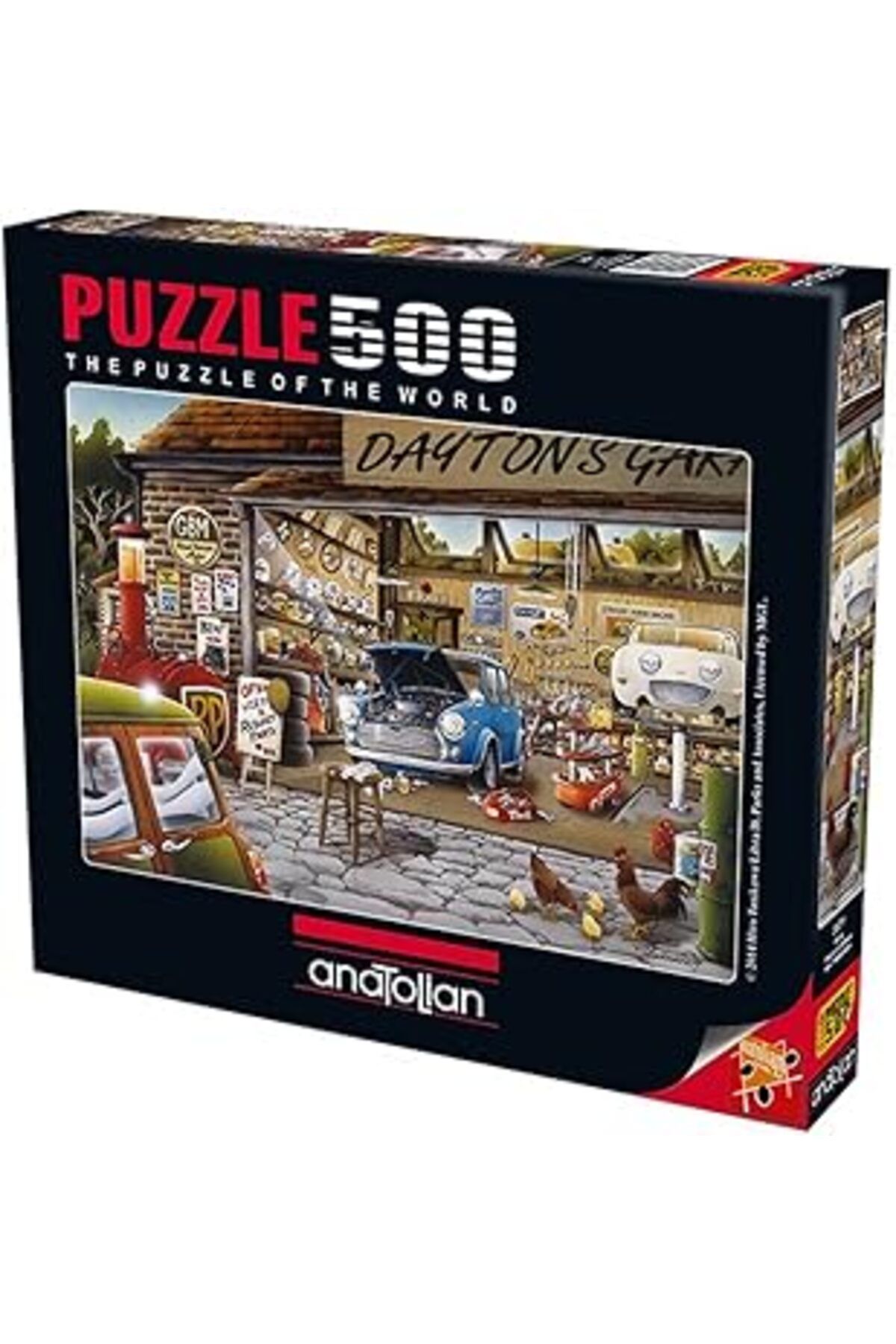 karadağsb 500 Parça Puzzle : Garaj