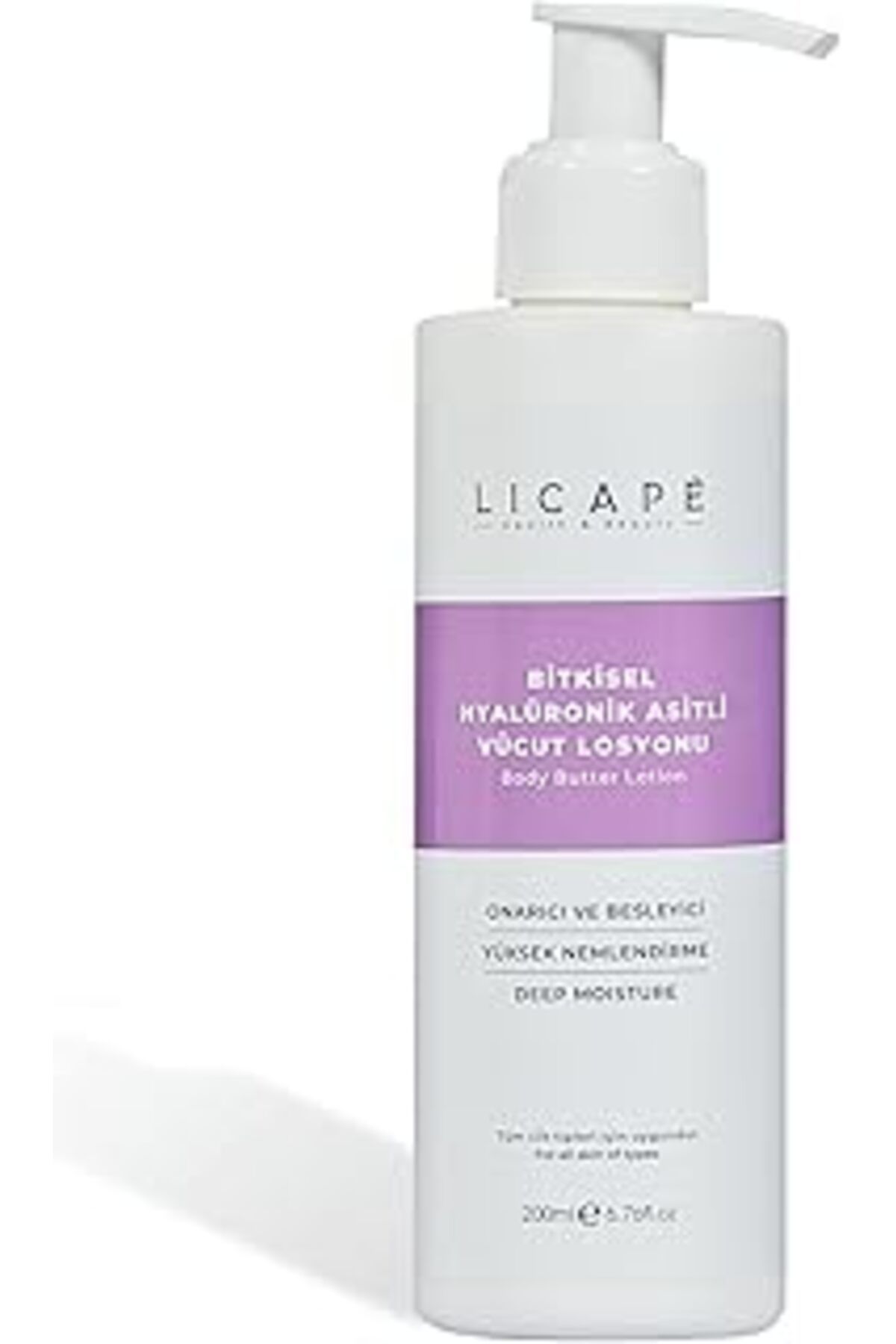 karadağsb Licape Bitkisel Hyalüronik Asitli Vücut Losyonu 200Ml