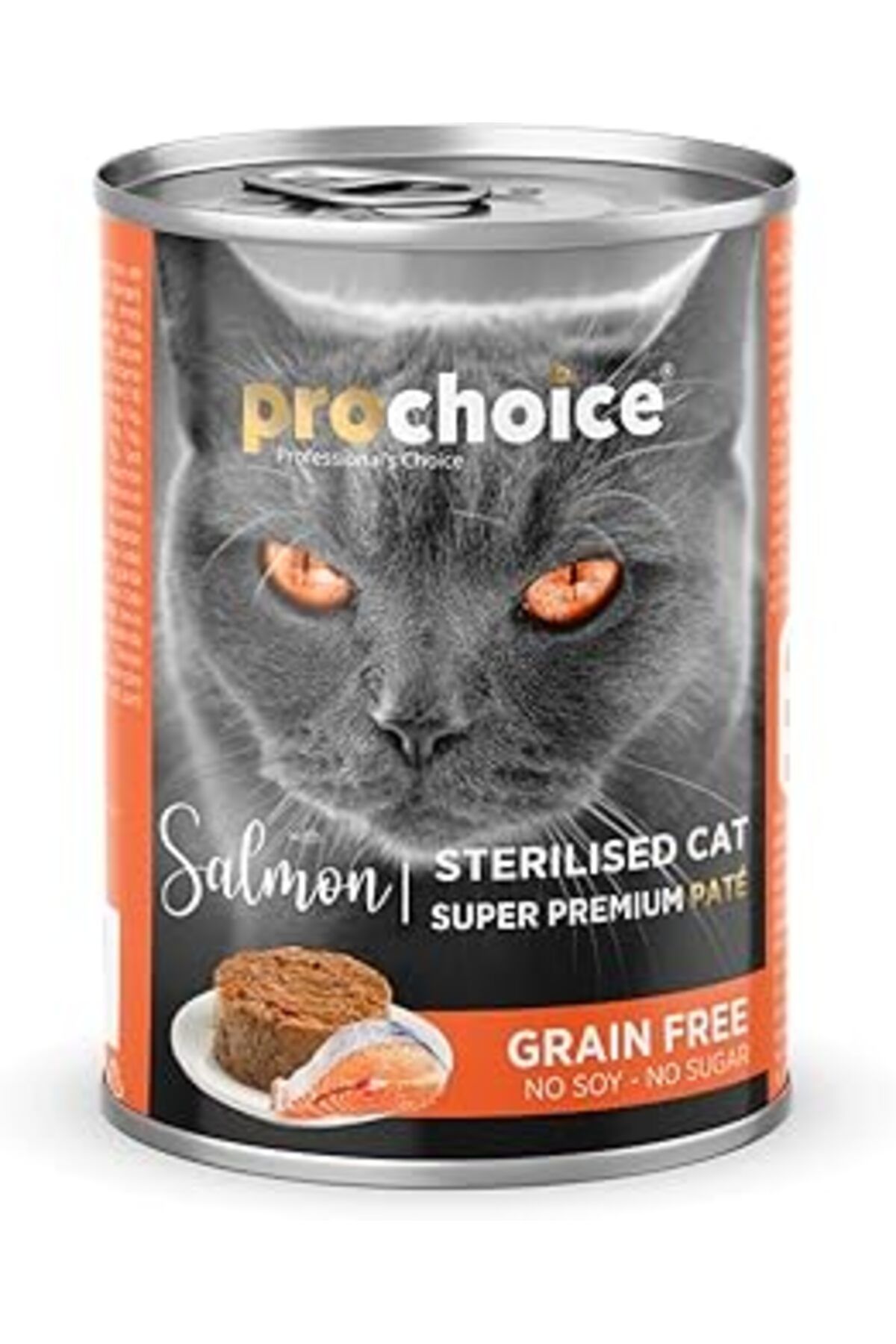 karadağsb Prochoice Kısırlaştırılmış Kediler İçin, Tahılsız, Somon Balıklı Ezme, 400 G X 12 Adet
