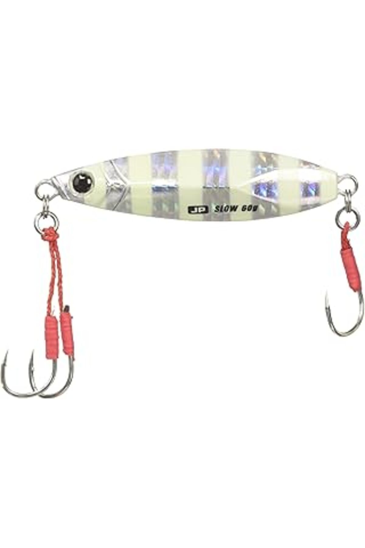 NETWORK ART Major Craft Jigpara Slow JPSLOW-60g #07 Zebra Glow