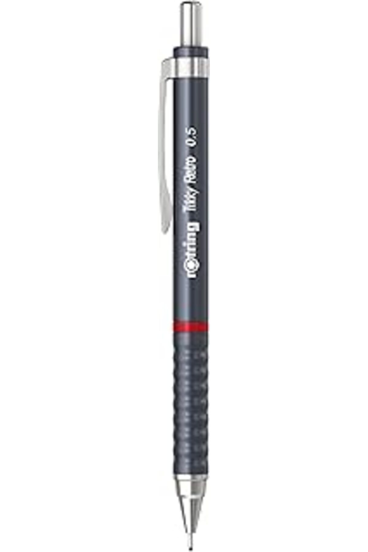 NZM TİCARET Rotring Tikky Retro Versatil Metalik Gri 0.5 Mm