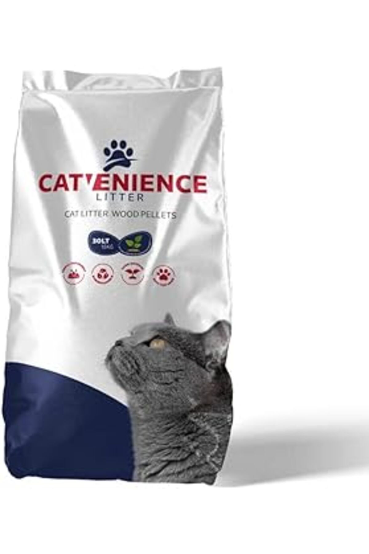 karadağsb Catvenience Çam Pelet 15Kg (30L) Yavru/Yetişkin Kediler Ve Küçük Hayvanlar Için%100 Biyobozunur Ked