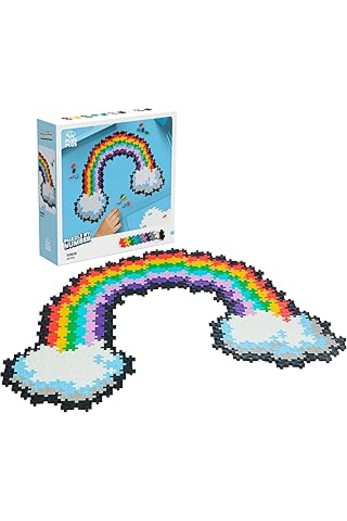 karadağsb Plus Plus Puzzle By Number Rainbow 500Pcs