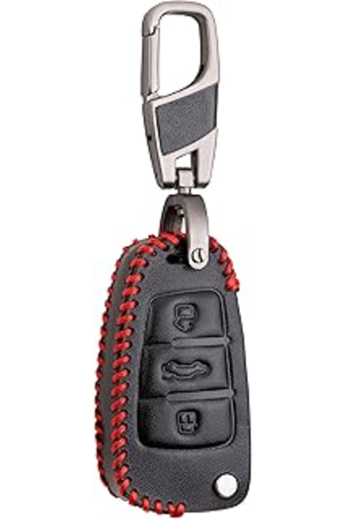robotrend Alisveristime Deri Anahtar Kılıfı (Audi Q3, Q5, A3, A5, A6 C5, A4 B6 B7 B8, Tt 80 Ile Uyumlu)