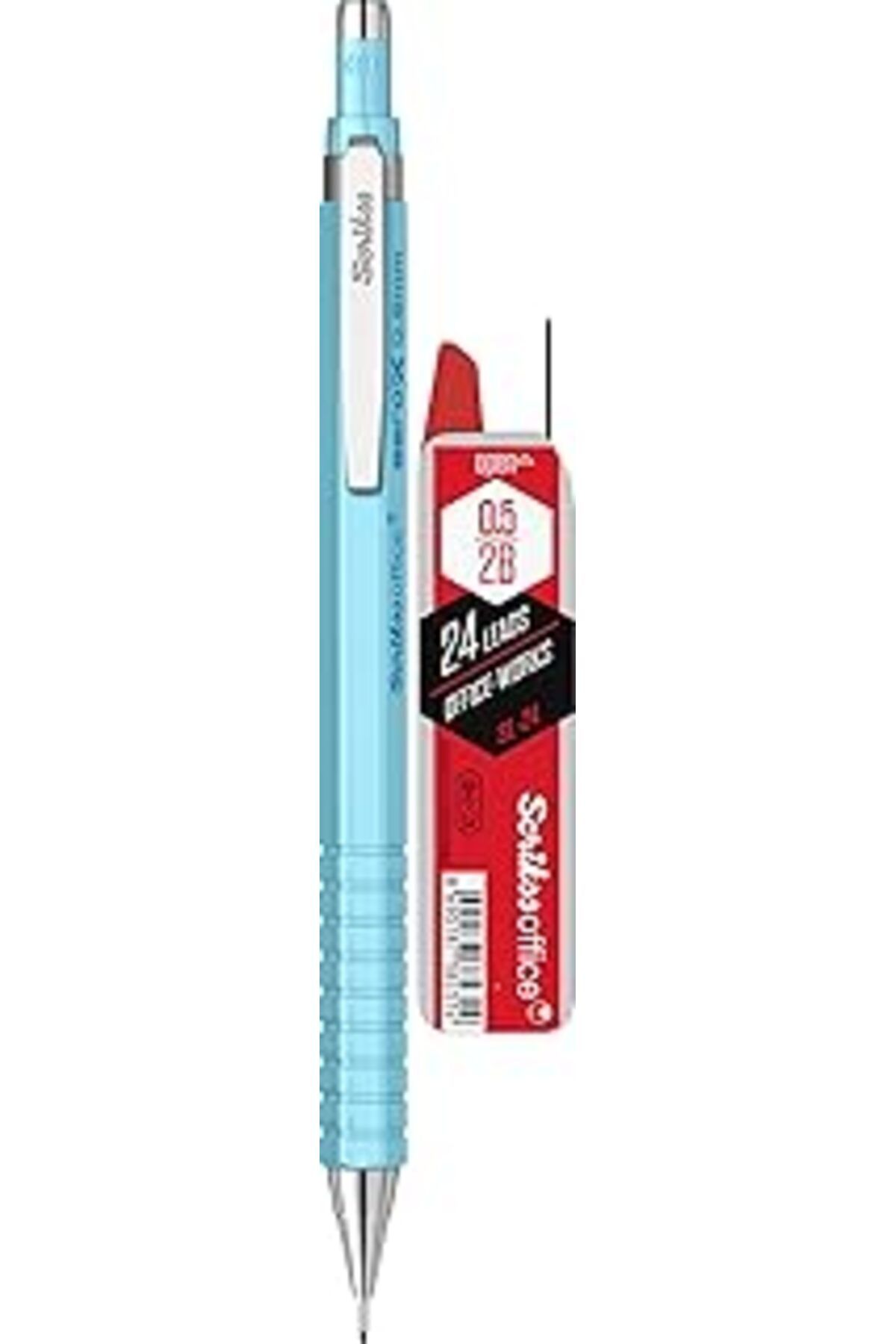 DENİZBİLİŞİM Scrikss Office Aero-X Versatil 0.5 Mm Açık Mavi & Sl-24 Min 2B 2'Li Blister